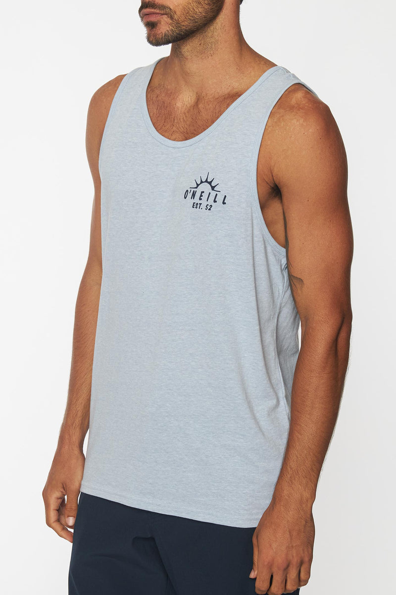 Oneill Set Tank Men's Tank - Light Indigo Mens Tank