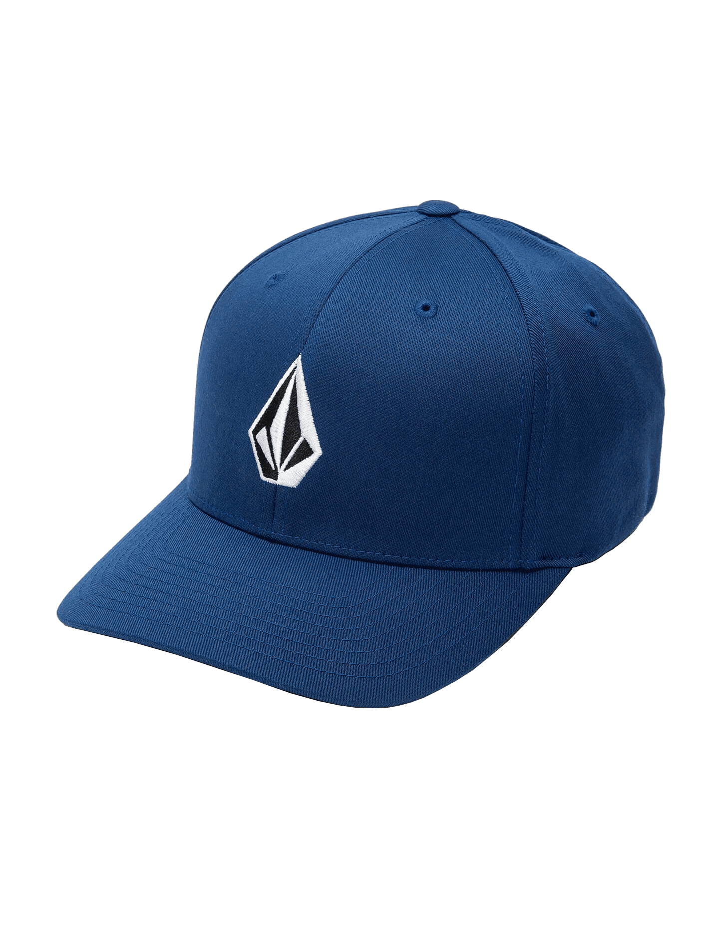Volcom Full Stone XFit Black Flex Fit Hat - Black - Royal Mens Hat