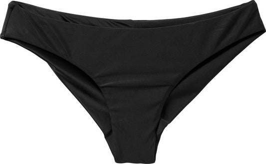 RVCA Women's Solid Low-Rise Cheeky Swimsuit Bikini Bottom womens swimwear