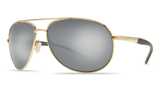 COSTA WINGMAN GOLD / Silver Mirror 580G GLASS POLARIZED SUNGLASSES WM26OSCGLP Sunglasses