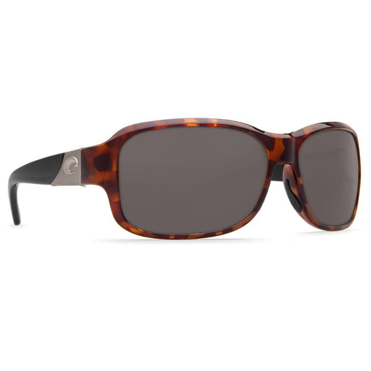COSTA INLET RETRO TORTOISE with BLACK TEMPLES POLARIZED SUNGLASSES Sunglasses