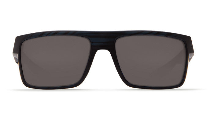 Costa Del Mar MOTU Matte Black Teak Gray 580P Lens Polarized Sunglasses MTU111OGP Sunglasses