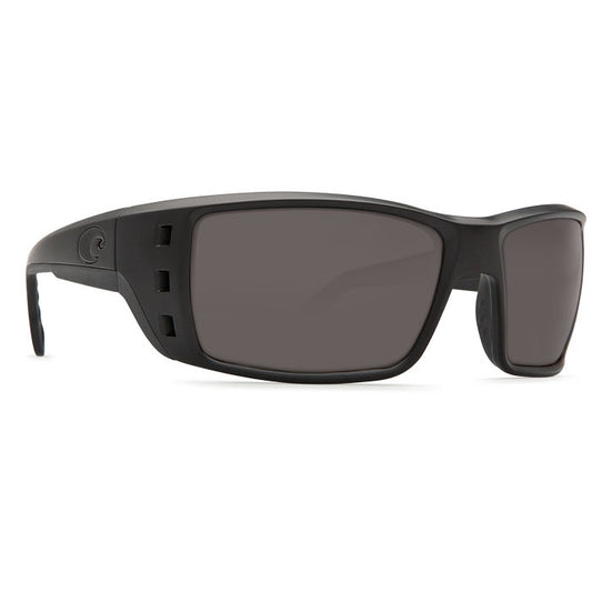 Costa Permit Blackout Black Gray 580P Lens Sunglasses Polarized PT01OGP Sunglasses