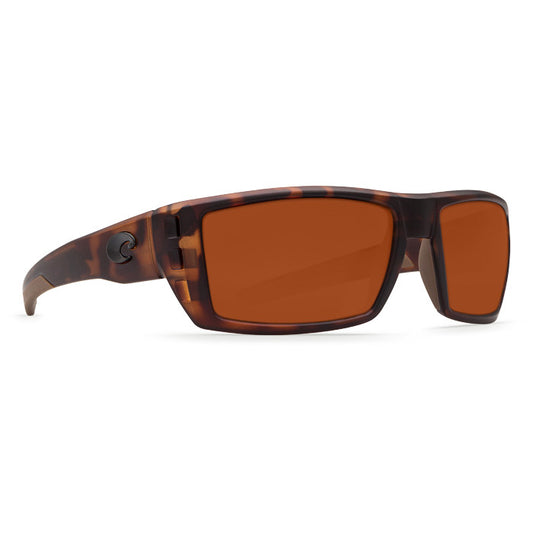 COSTA RAFAEL MATTE RETRO TORT COPPER 580 POLARIZED SUNGLASSES Sunglasses