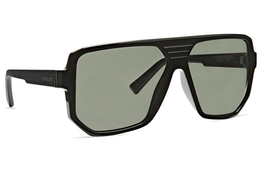 Vonzipper Roller Sunglasses - Black Gloss Vintage Grey Sunglasses
