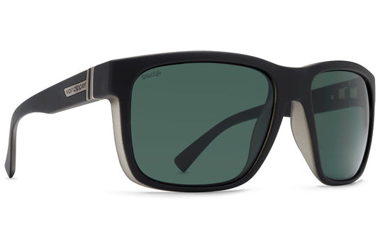 Vonzipper Maxis WildLife Polarized Sunglasses - Black Smoke Satin Grey Sunglasses