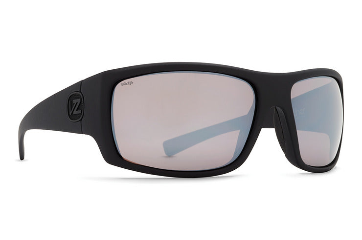 Vonzipper Suplex Polarized Sunglasses Sunglasses Black Satin Wild Rose Silver Flash