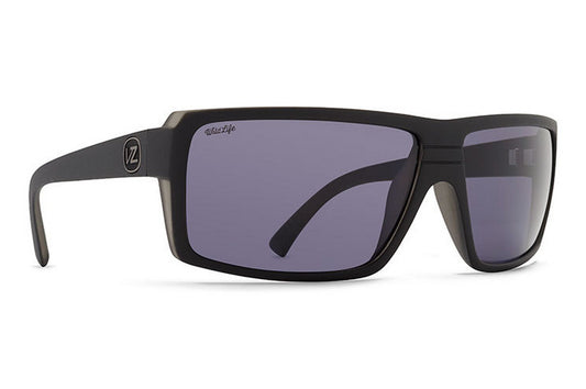 Vonzipper Snark Sunglasses - Black Satin/ Wild Vintage Grey Sunglasses