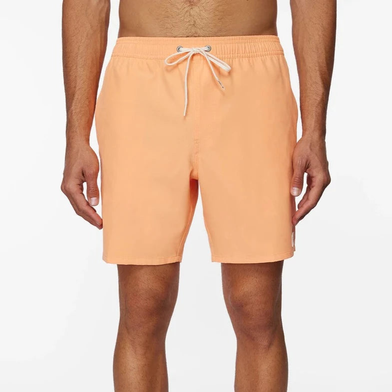 Oneill Solid Volley - Cantaloupe Mens Boardshorts
