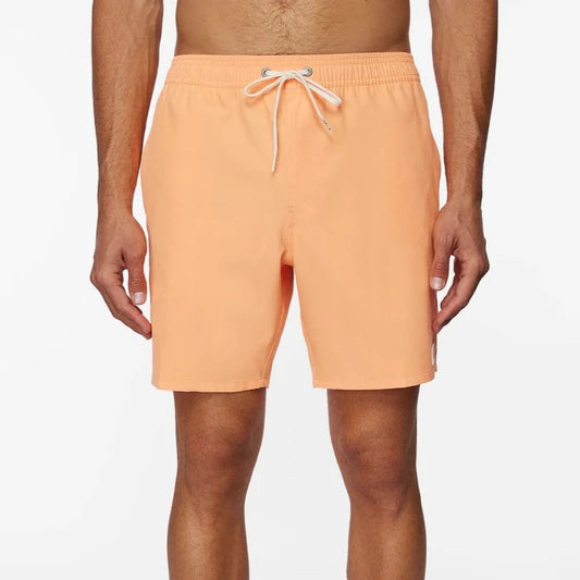 Oneill Solid Volley - Cantaloupe Mens Boardshorts