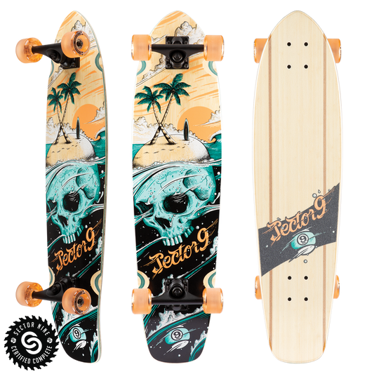Sector 9 Stranded Strand 34" Longboard Complete Skateboard Longboard Complete