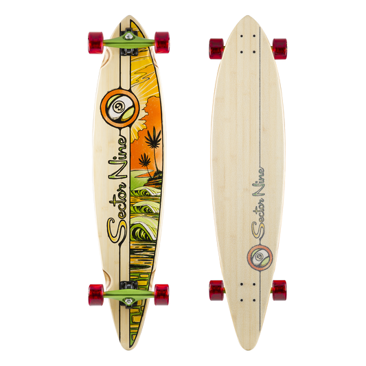 Sector 9 Sunburn Complete Longboard Longboard Skateboard
