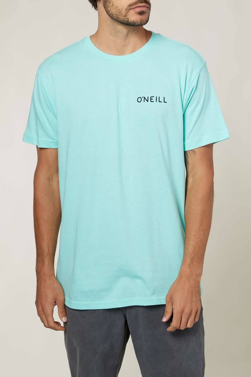 Oneill Sunset Vibes Tee Shirt - Mint Mens T Shirt