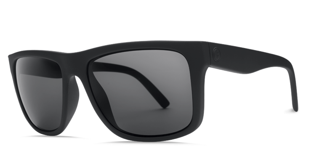 Electric Swingarm XL Matte Black OHM Polarized Grey Sunglasses EE15901042 Sunglasses