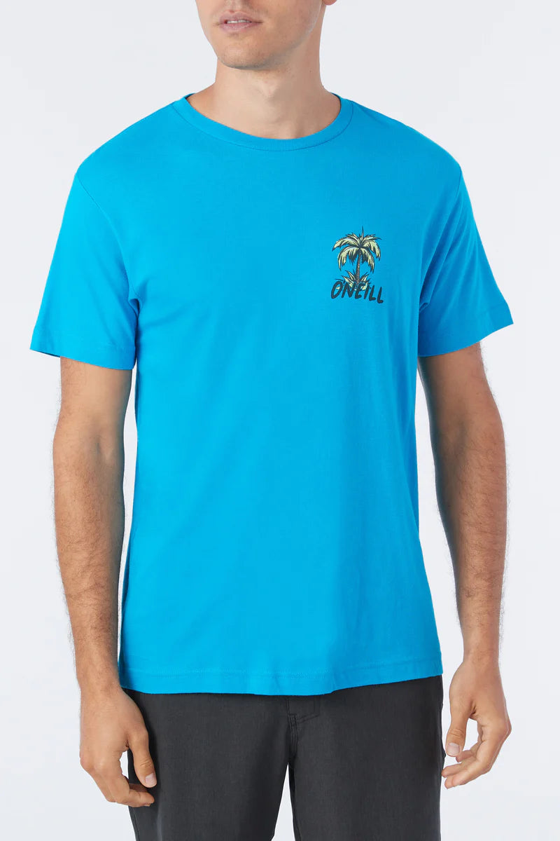 Electric blue t shirt mens 2025