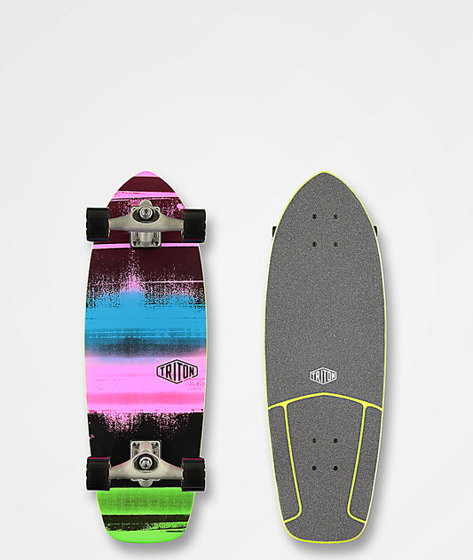 Triton BY Carver Nitron 28" CX Raw Complete Skateboard Complete Skateboard
