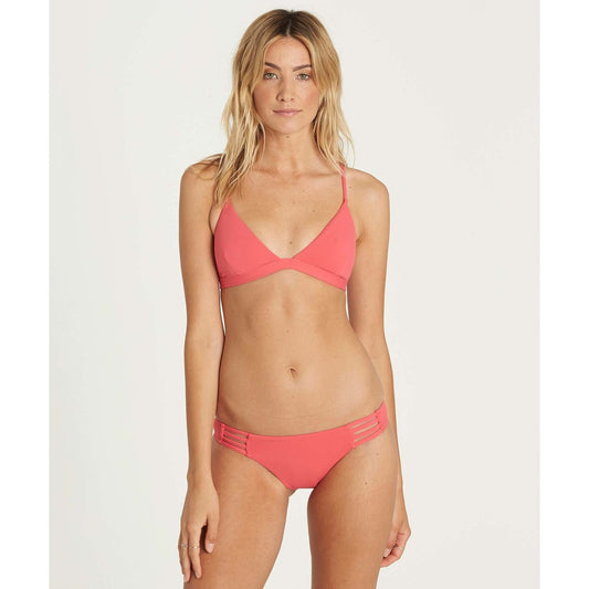 Billabong Sol Searcher Tropic Bikini Bottom - Passion Fruit womens swimwear