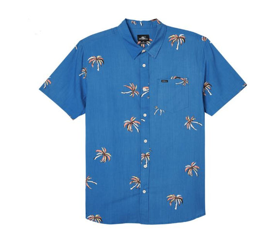 Oneill Tropo Palms Men's Button Down Shirt - Pacific Mens Woven Shirt
