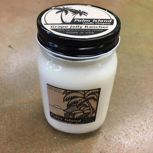 Palm Island Co. 16oz Candle - Grape Jolly Rancher Candle