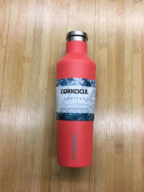 Corkcicle 16oz Waterman Series Red Canteen Drinkware
