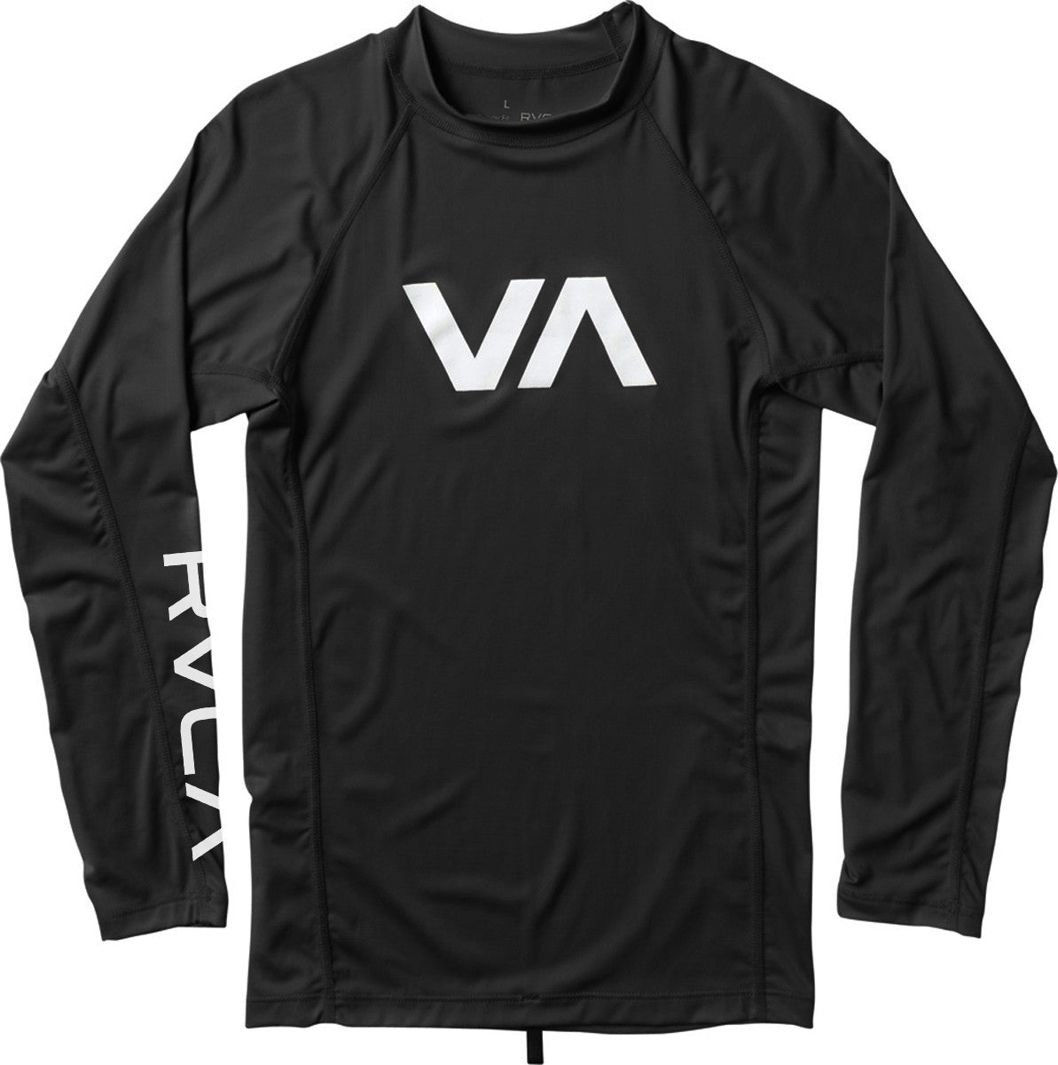 RVCA Boys VA Long-sleeve Rashguard Black BBR01VAA boys rashguard
