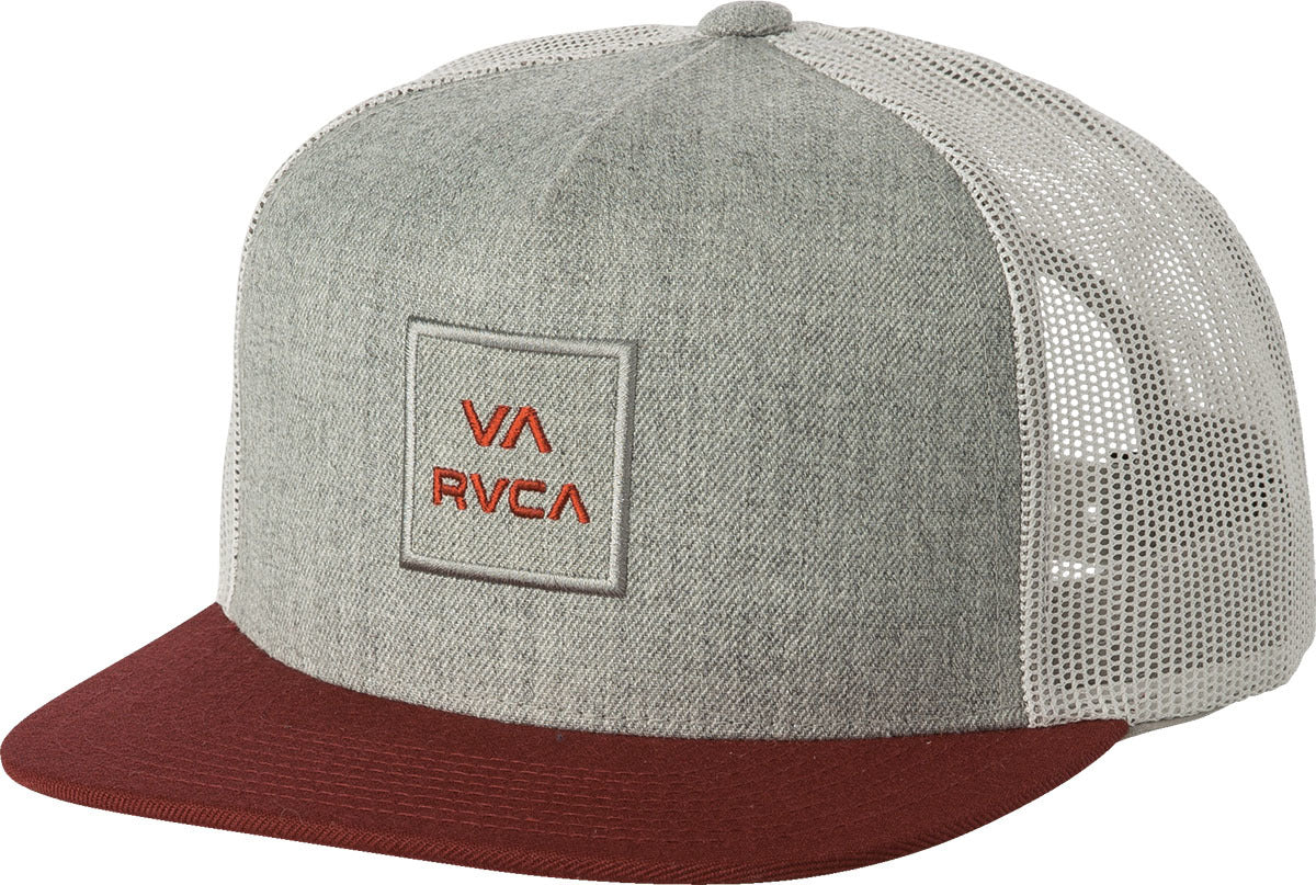 RVCA VA All The Way Trucker Hat III - Charcoal Heather Win Mens Hat
