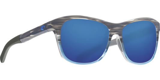 Costa Vela Coastal Fade Blue Mirror Ocearch Polarized Sunglasses 580P Sunglasses
