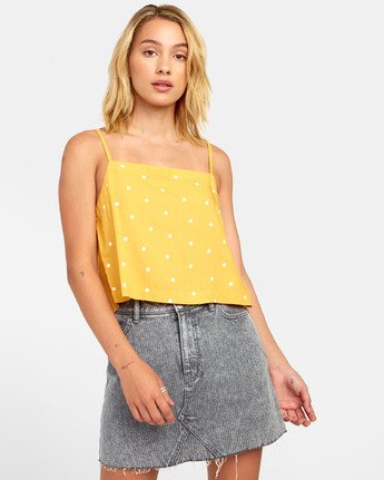 RVCA Logan women's tank top - Amber Womens Top