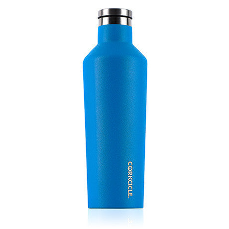 Corkcicle Waterman Series 16oz Canteen Hawaiian Blue Drink Holder