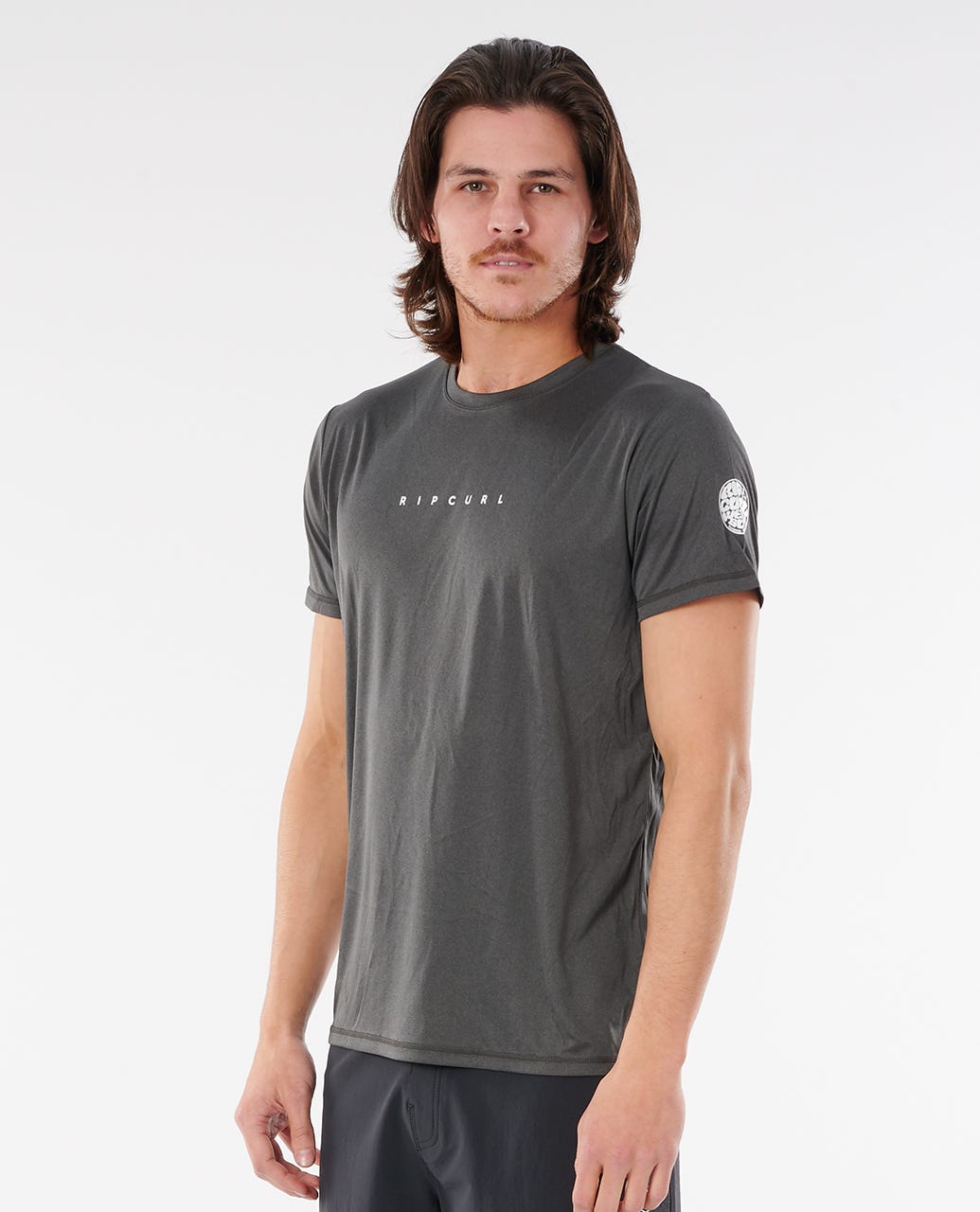 RipCurl Dawn Patrol Short Sleeve UV Tee Rashguard Sun Protection