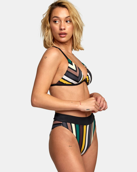 RVCA- SHILO HIGH RISE FRENCH BIKINI BOTTOMS womens swimwear