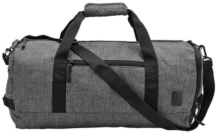 Nixon Pipes 25L Duffel Bag - Charcoal Heather Luggage
