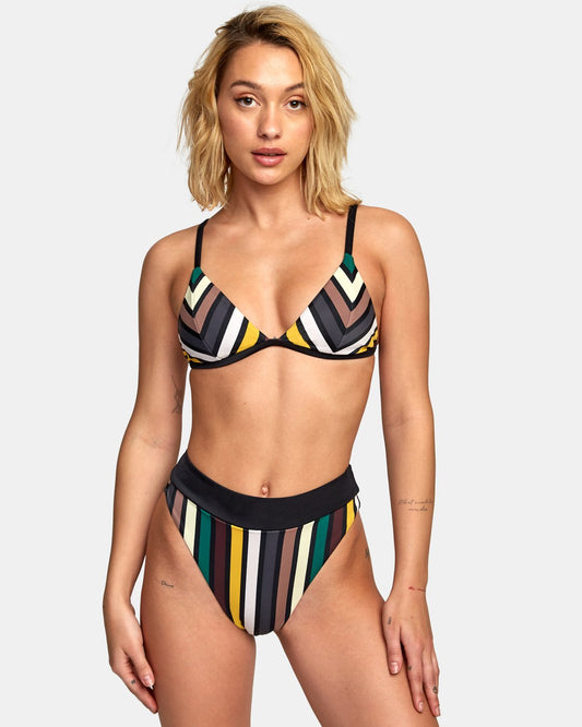 RVCA- SHILO TRIANGLE BIKINI TOP womens swimwear