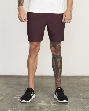 RVCA Yogger IV Mens Shorts - Plum Mens Shorts